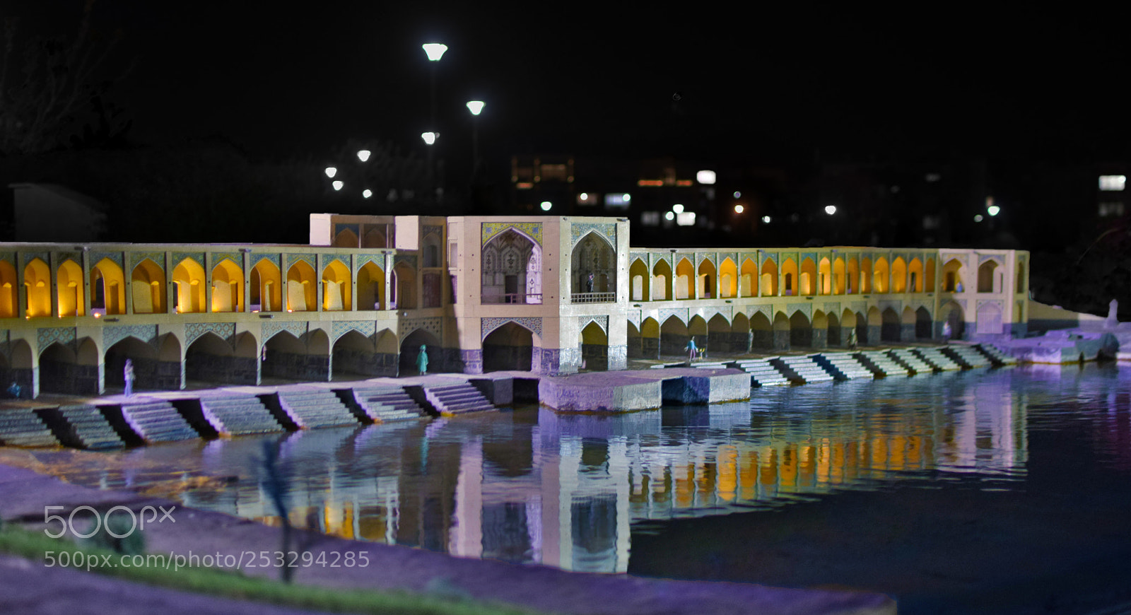 Nikon D5300 sample photo. Khaju bridge in miniature photography