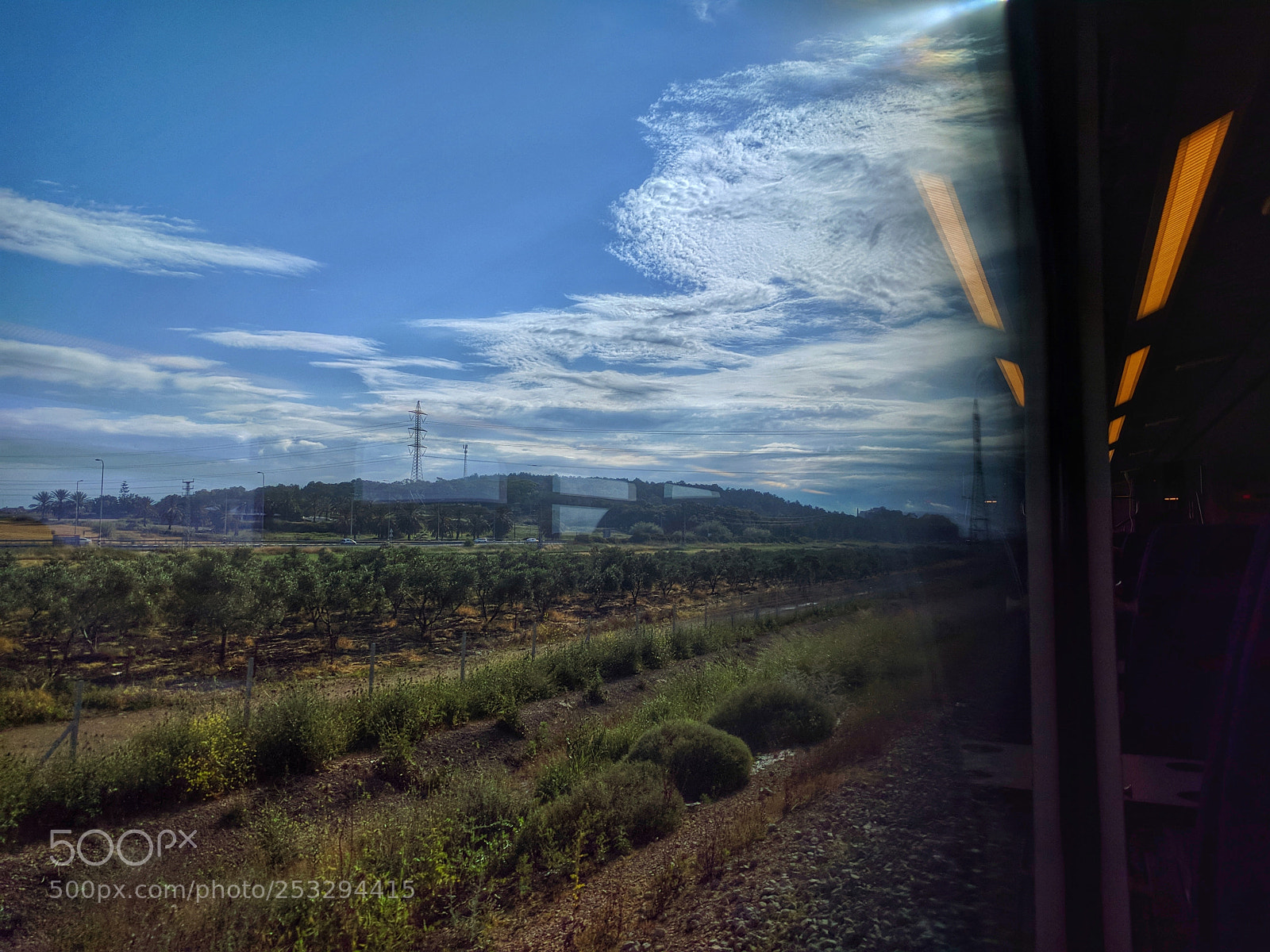 Google Nexus 6P sample photo. Train view photography