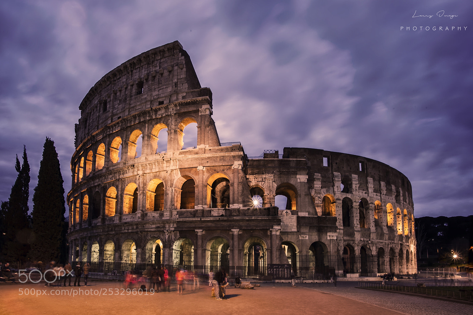 Canon EOS 5D Mark II sample photo. Rom colosseo, good night! photography