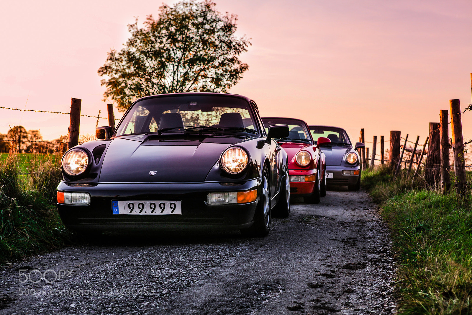 Canon EOS 5D Mark II sample photo. Three 964 in sun set photography