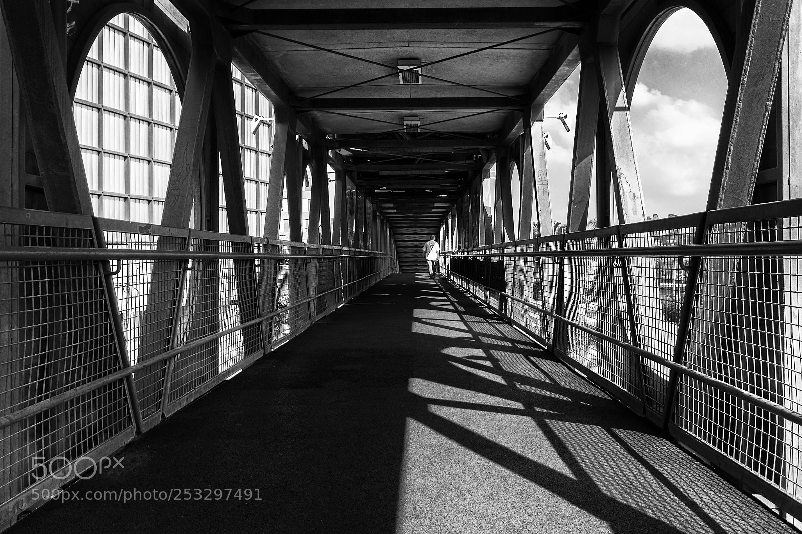 Nikon D5300 sample photo. Elevated walkway photography