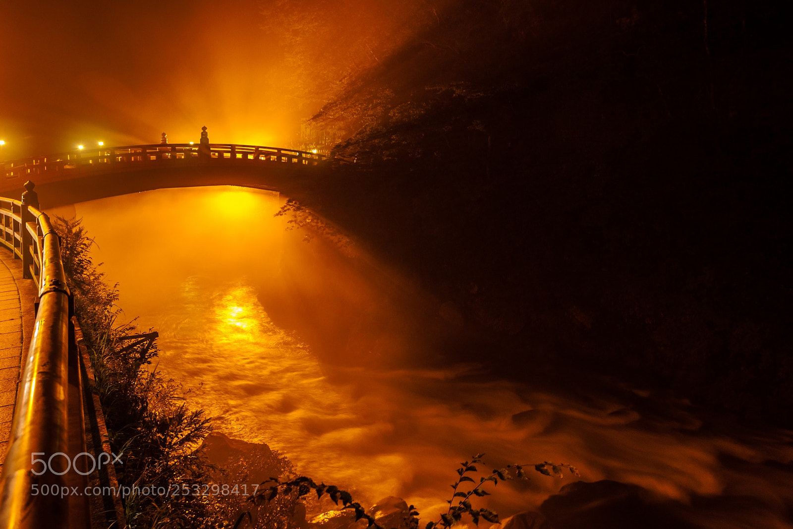 Canon EOS 5D Mark II sample photo. Shikyo bridge, nikko. japan photography