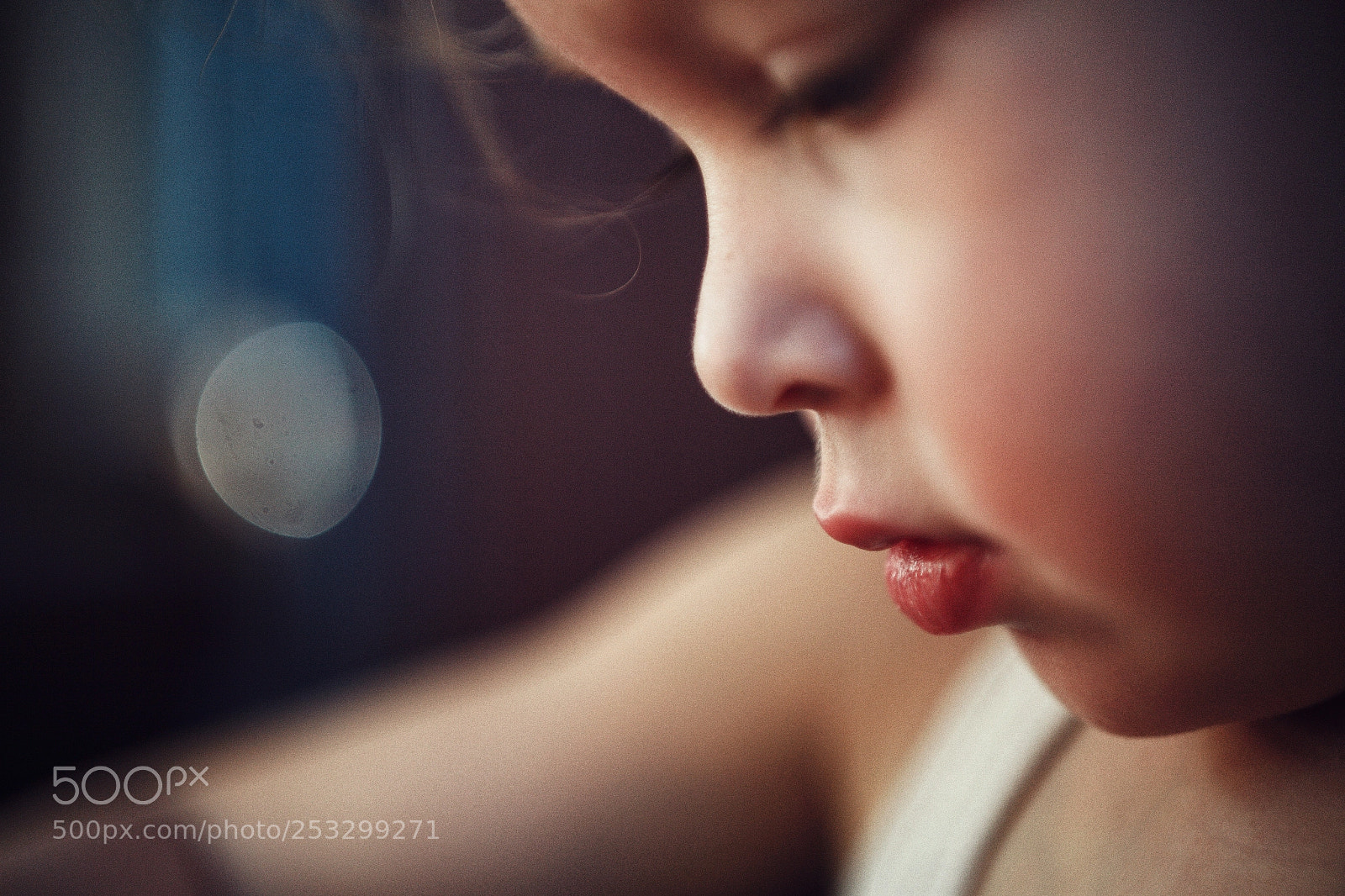 Canon EOS 5D Mark II sample photo. Baby face photography