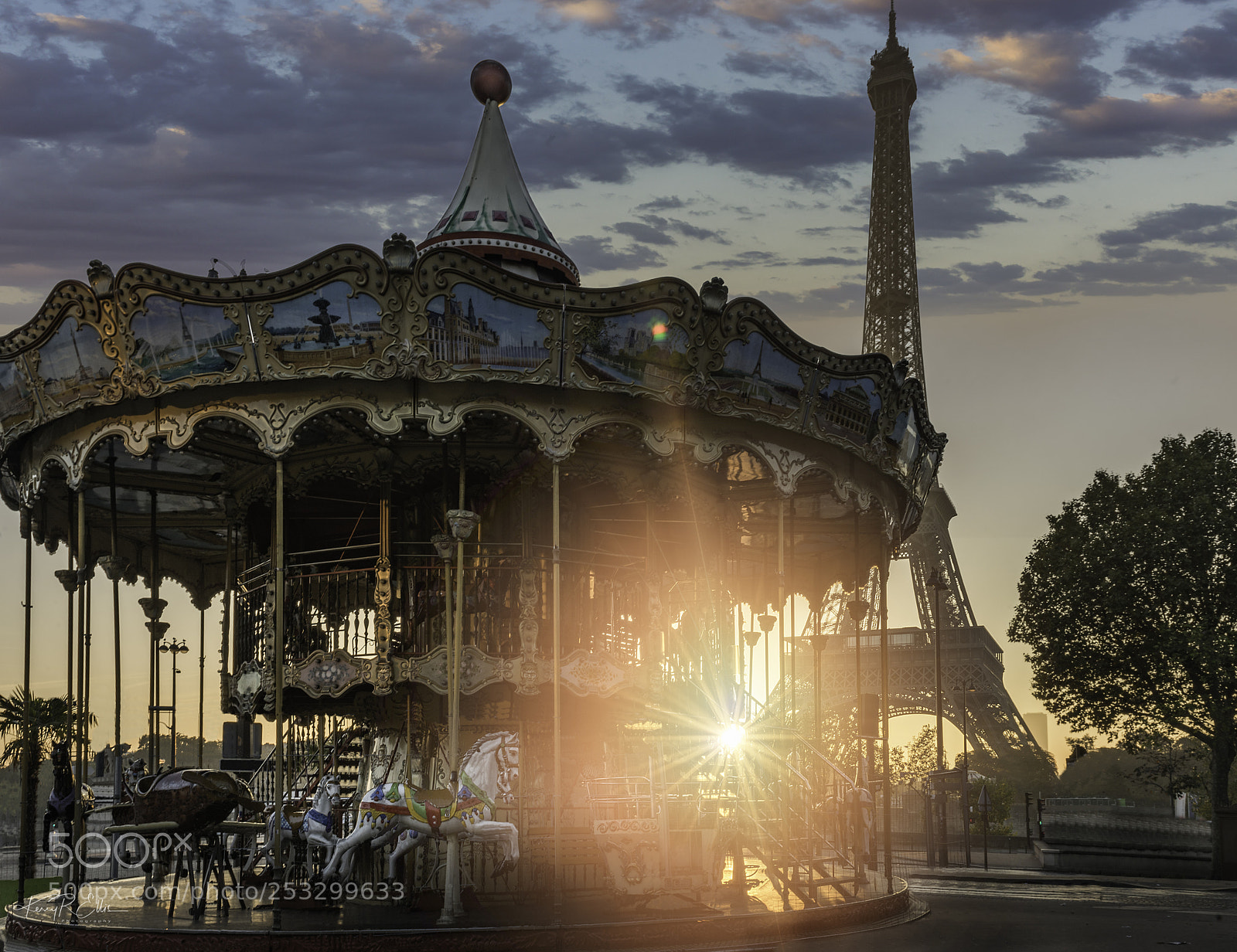 Nikon D810 sample photo. Eiffel tower sunrise photography