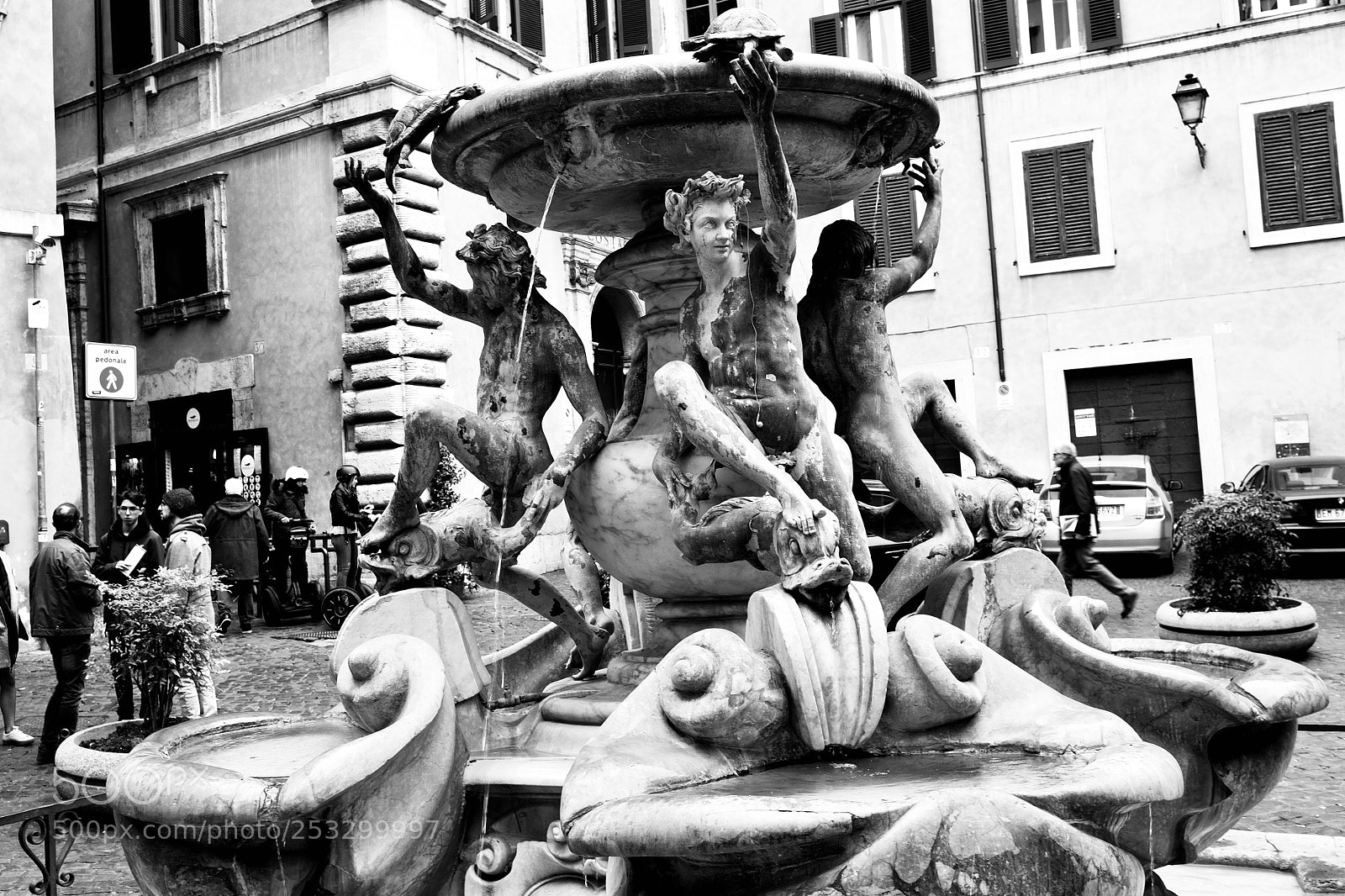 Fujifilm X-Pro1 sample photo. Piazza mattei, fontana delle photography