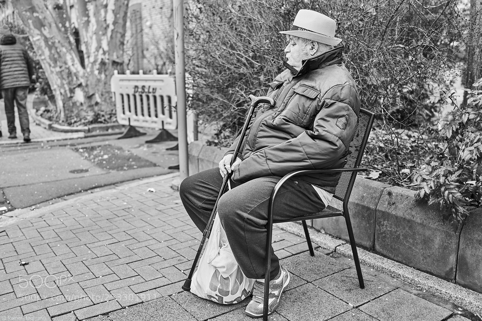 Sony Cyber-shot DSC-RX1R II sample photo. Mann 466 b&w photography