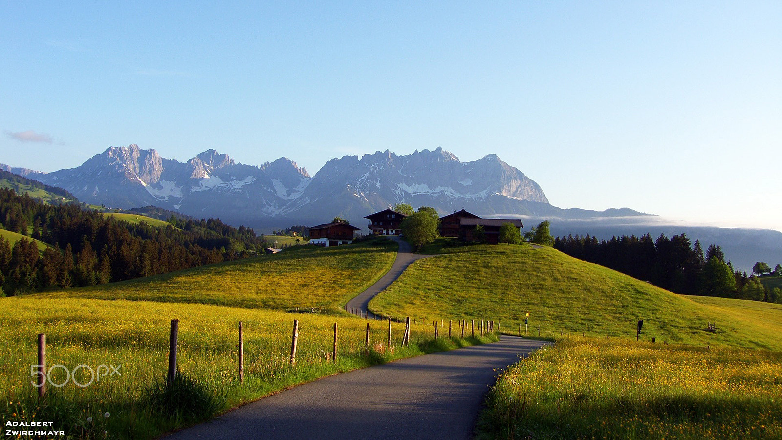 Samsung Pro 815 sample photo. Morning mood at the wilder kaiser photography