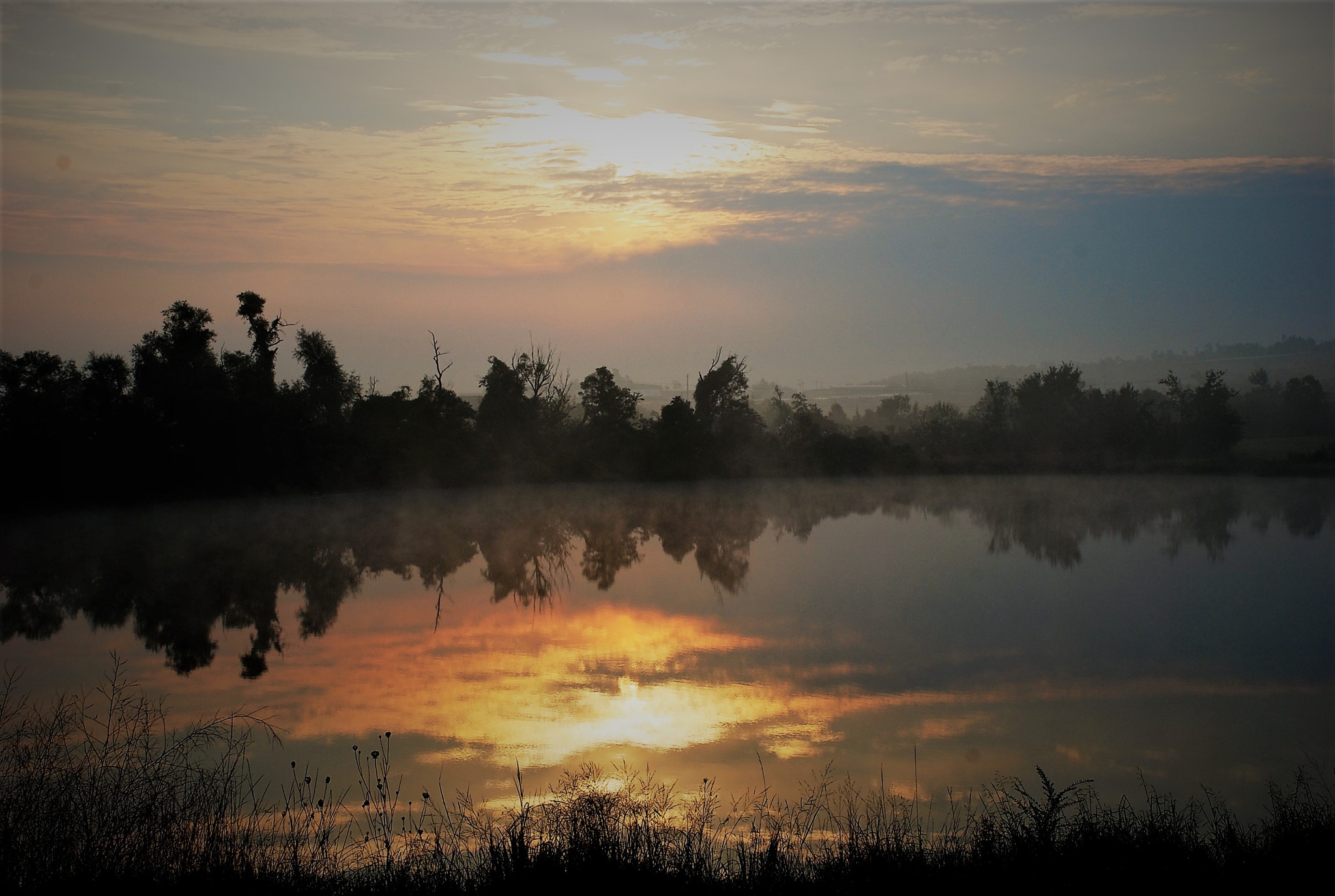 Nikon D80 sample photo. Pastel pond photography