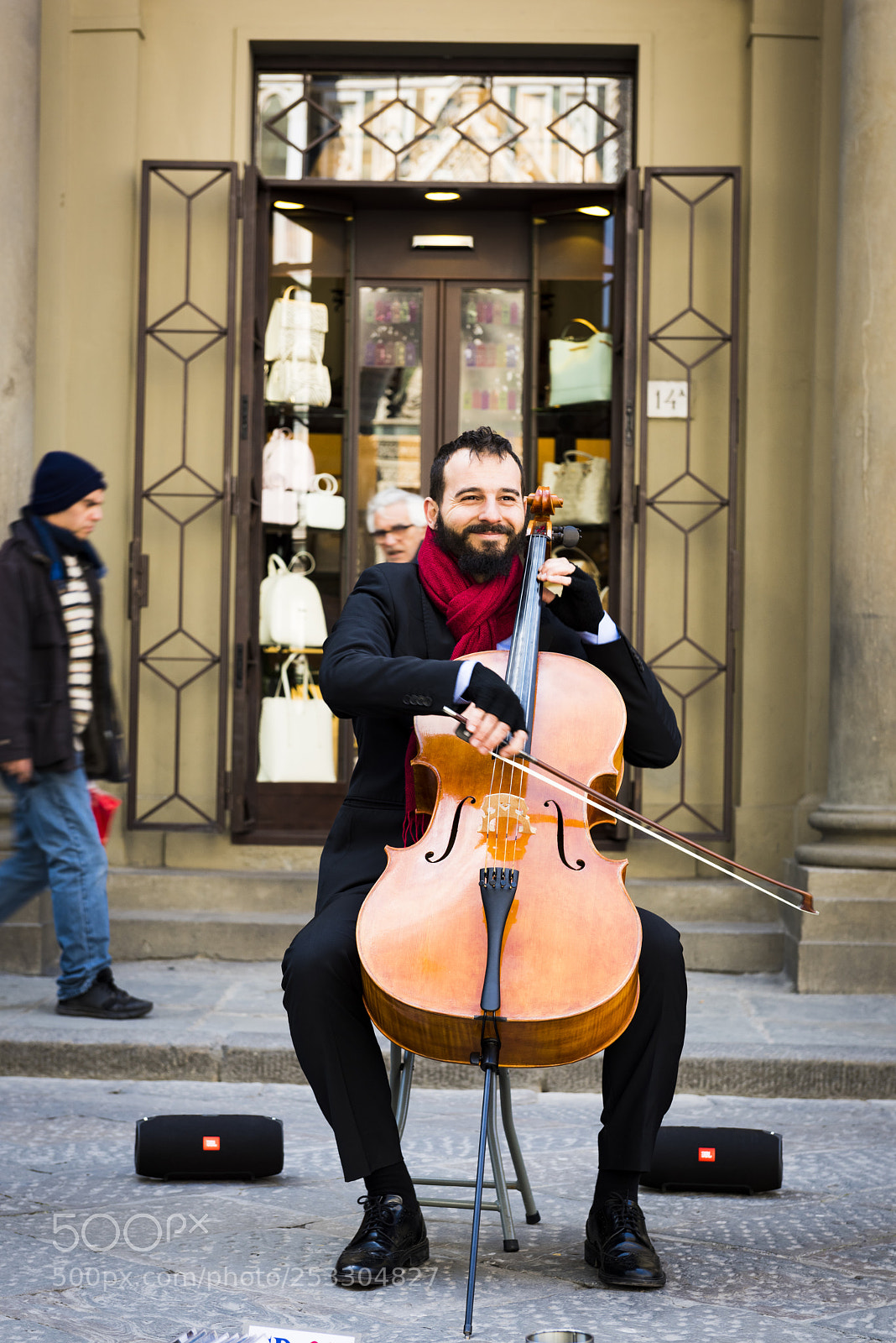 Nikon D810 sample photo. Street music photography