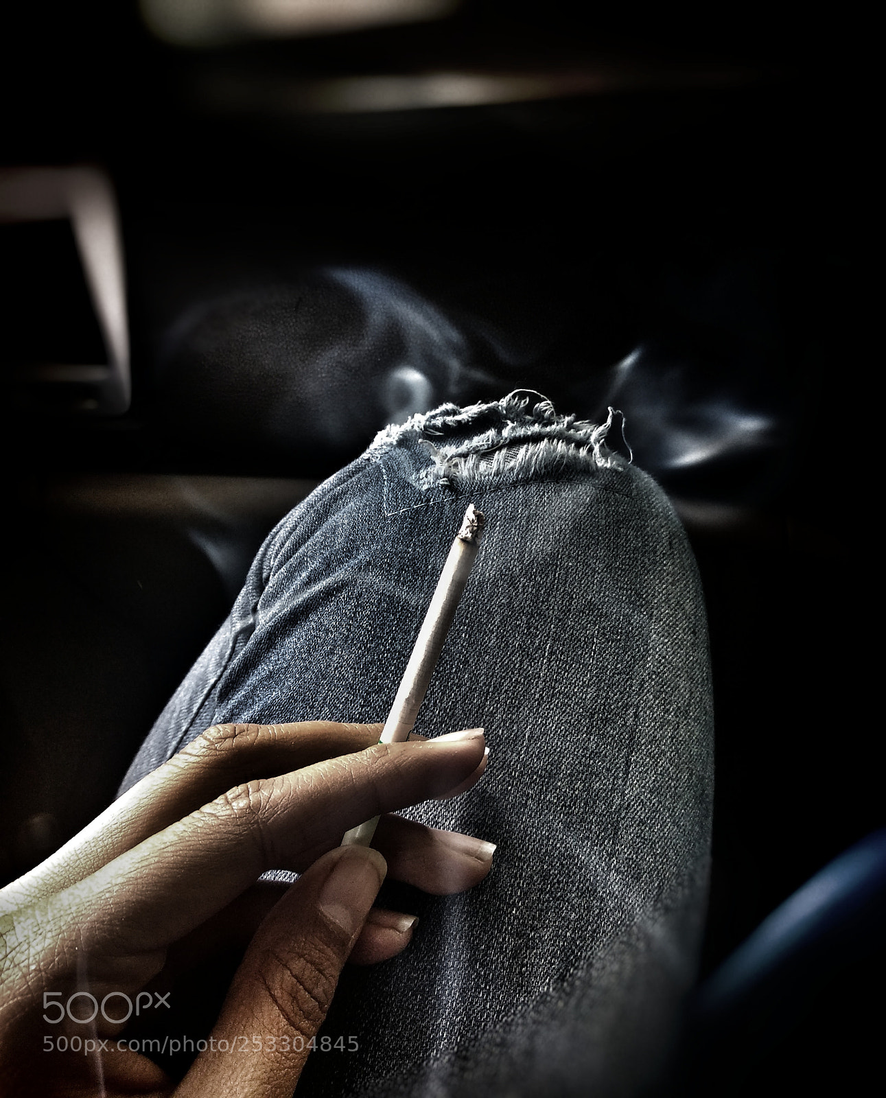 Xiaomi Mi A1 sample photo. Smoke photography