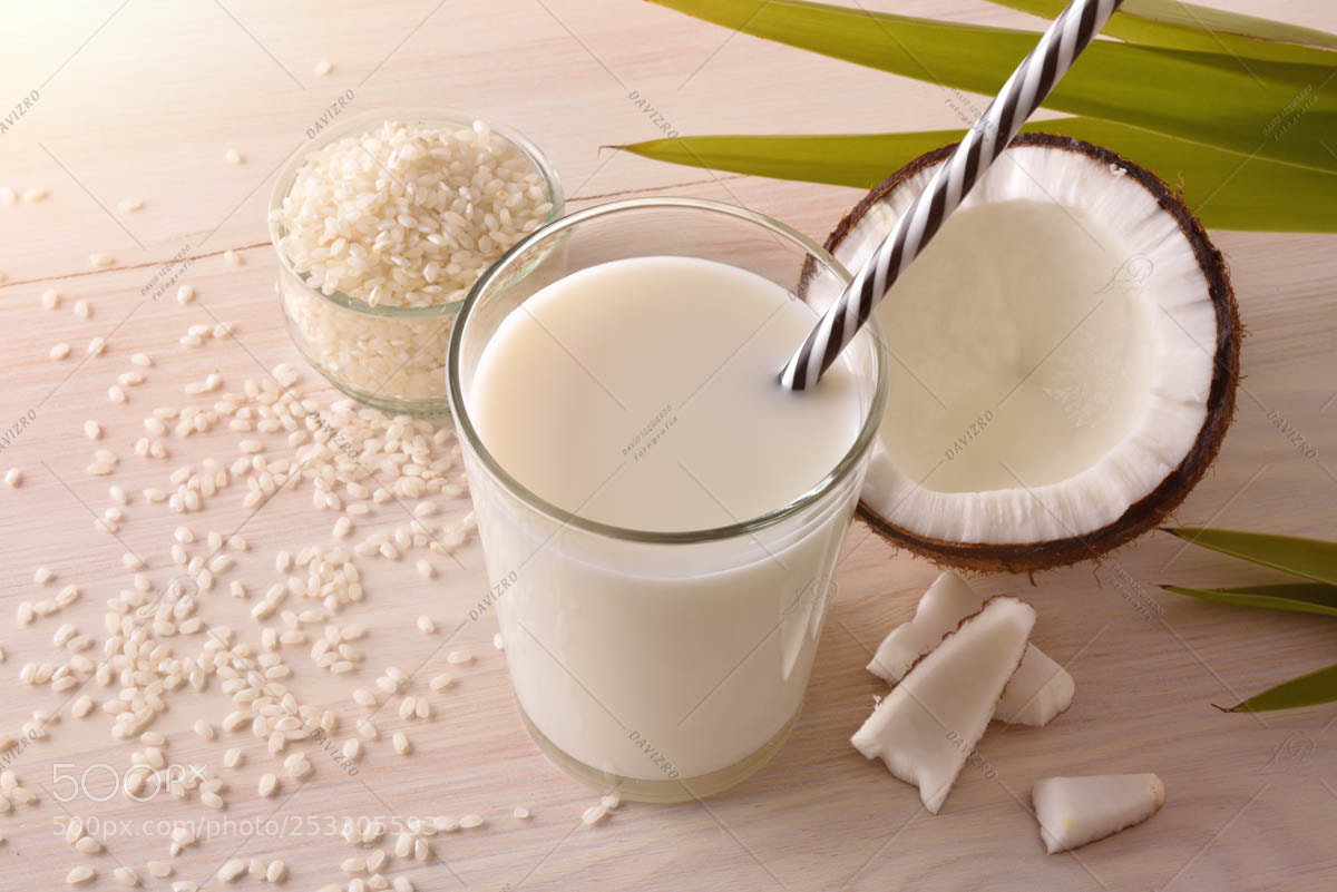 Nikon D810 sample photo. Coconut milk and rice photography