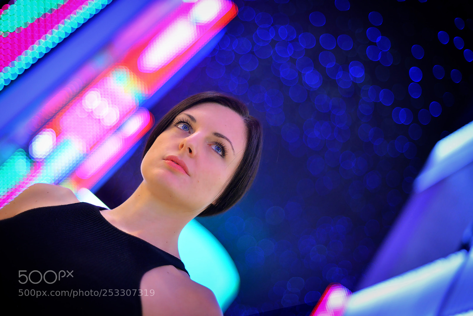 Nikon D800 sample photo. Girl in the city photography