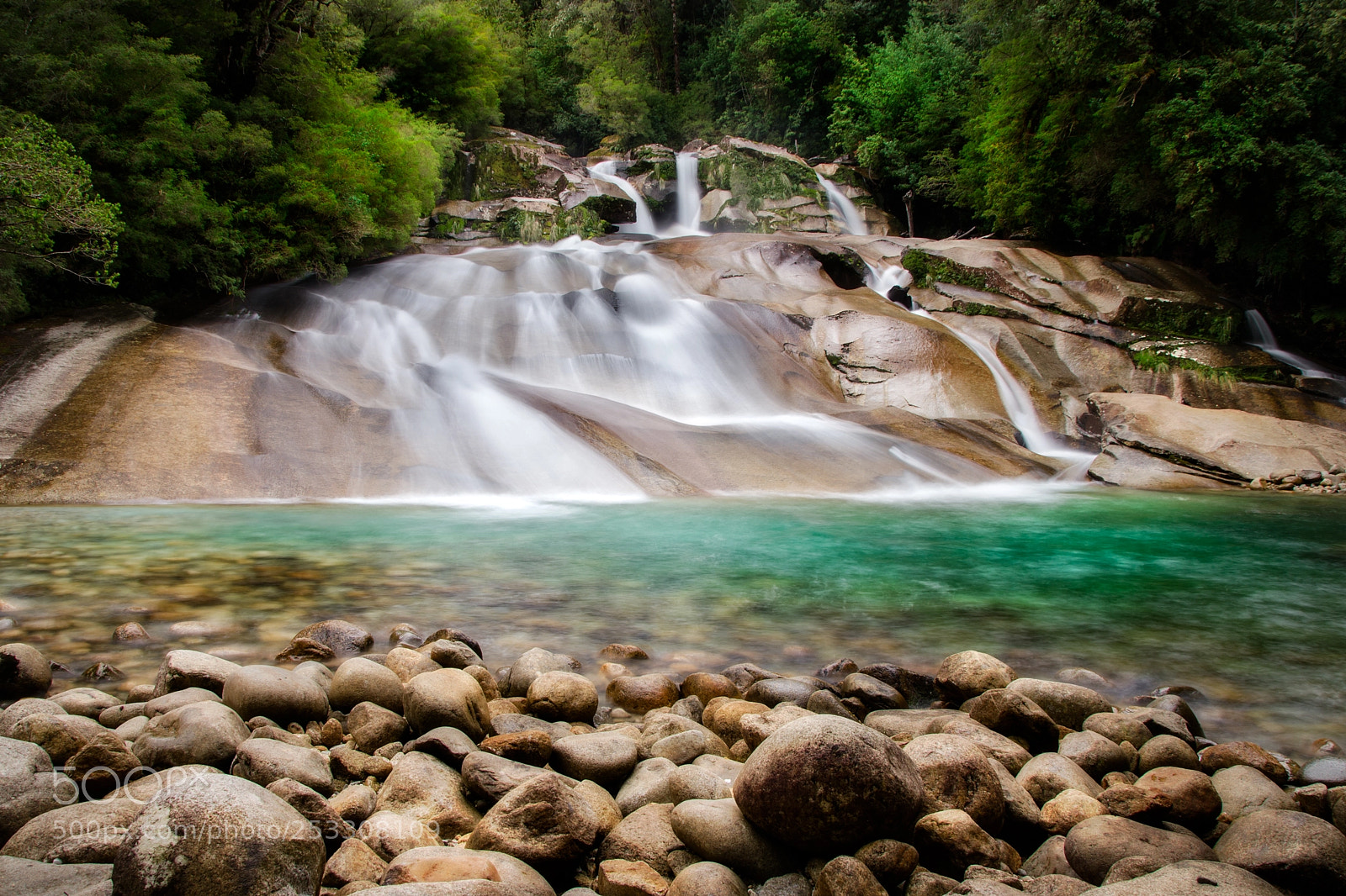 Nikon D7000 sample photo. Natural water slide photography