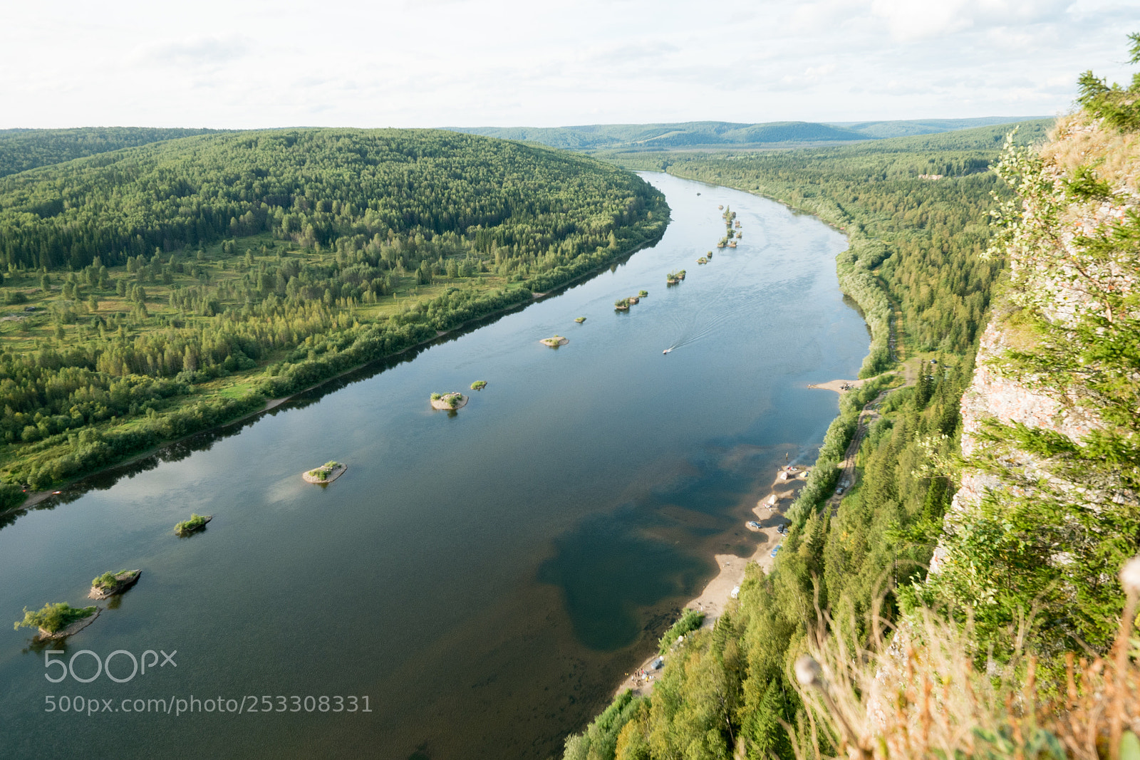 Fujifilm X-A1 sample photo. Vishera river photography