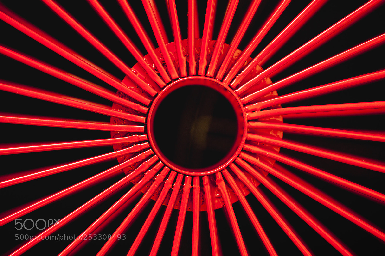 Canon EOS 5D Mark II sample photo. Red circle photography