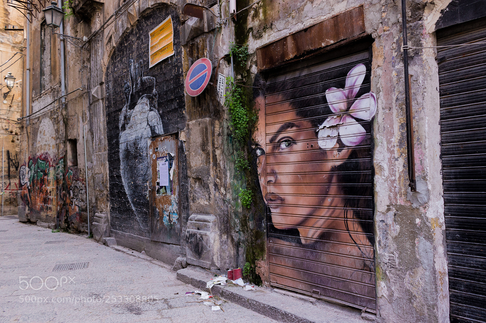 Canon EOS 100D (EOS Rebel SL1 / EOS Kiss X7) sample photo. Street art alla vucciria photography