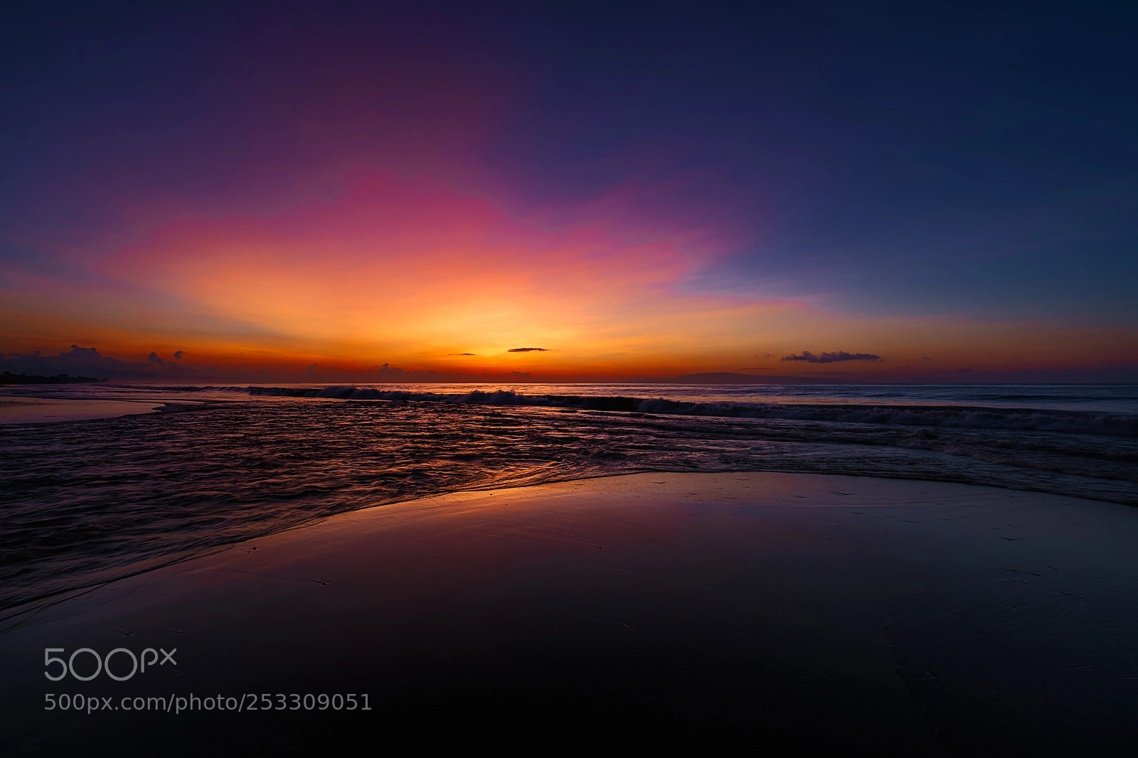 Sony a7R II sample photo. Blacksand sunrise photography