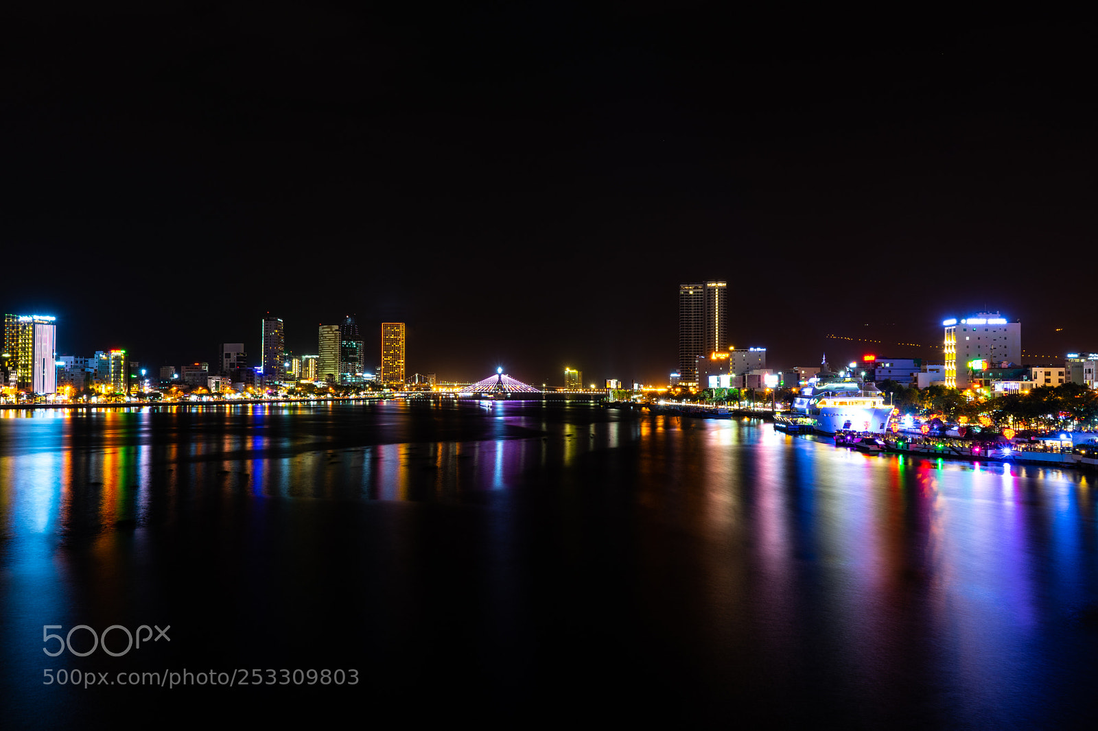 Sony a7 II sample photo. Da nang city view photography