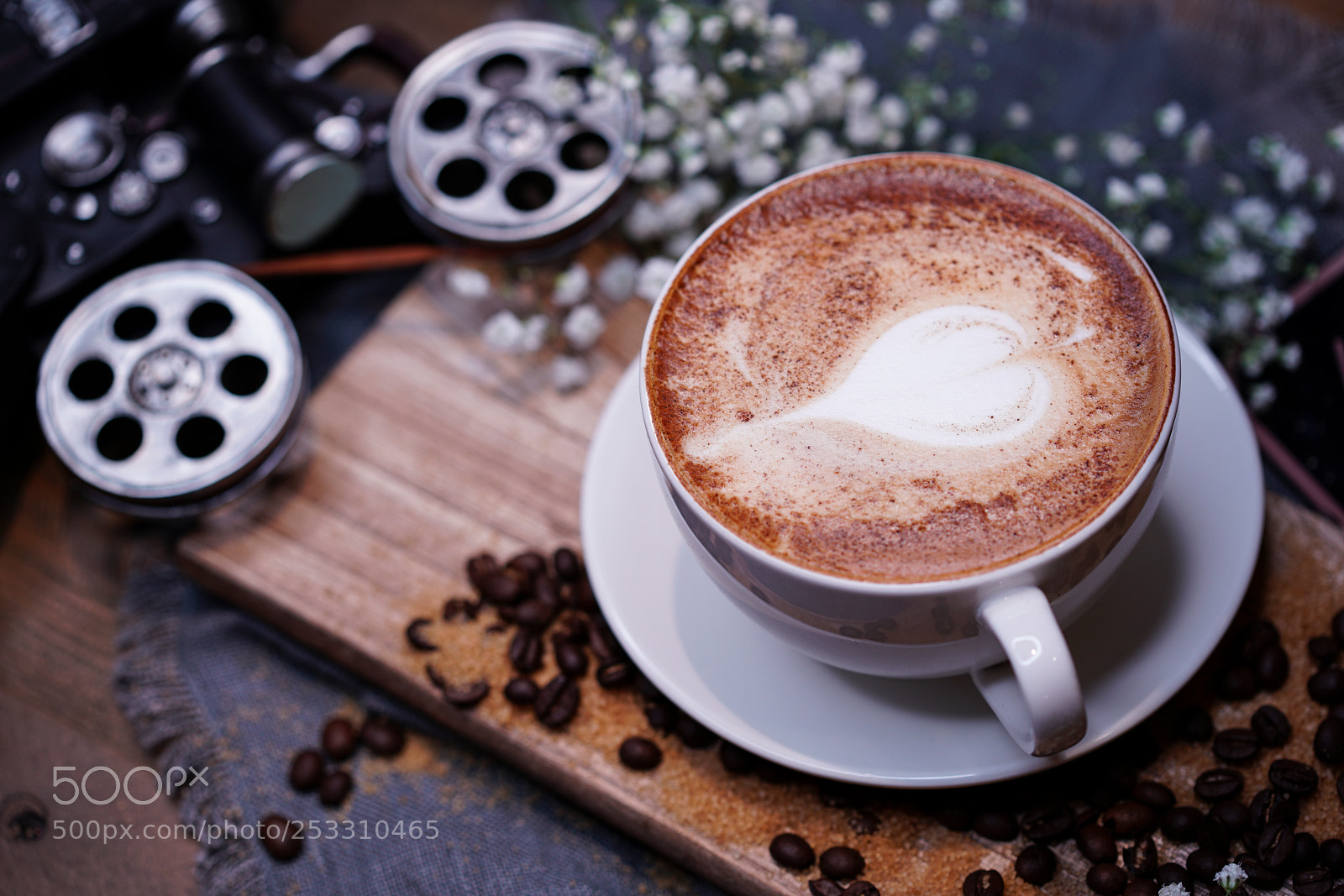 Sony a7R II sample photo. Coffee & cake photography