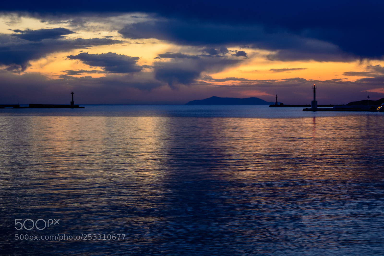 Nikon D5200 sample photo. Sunset at tinos photography