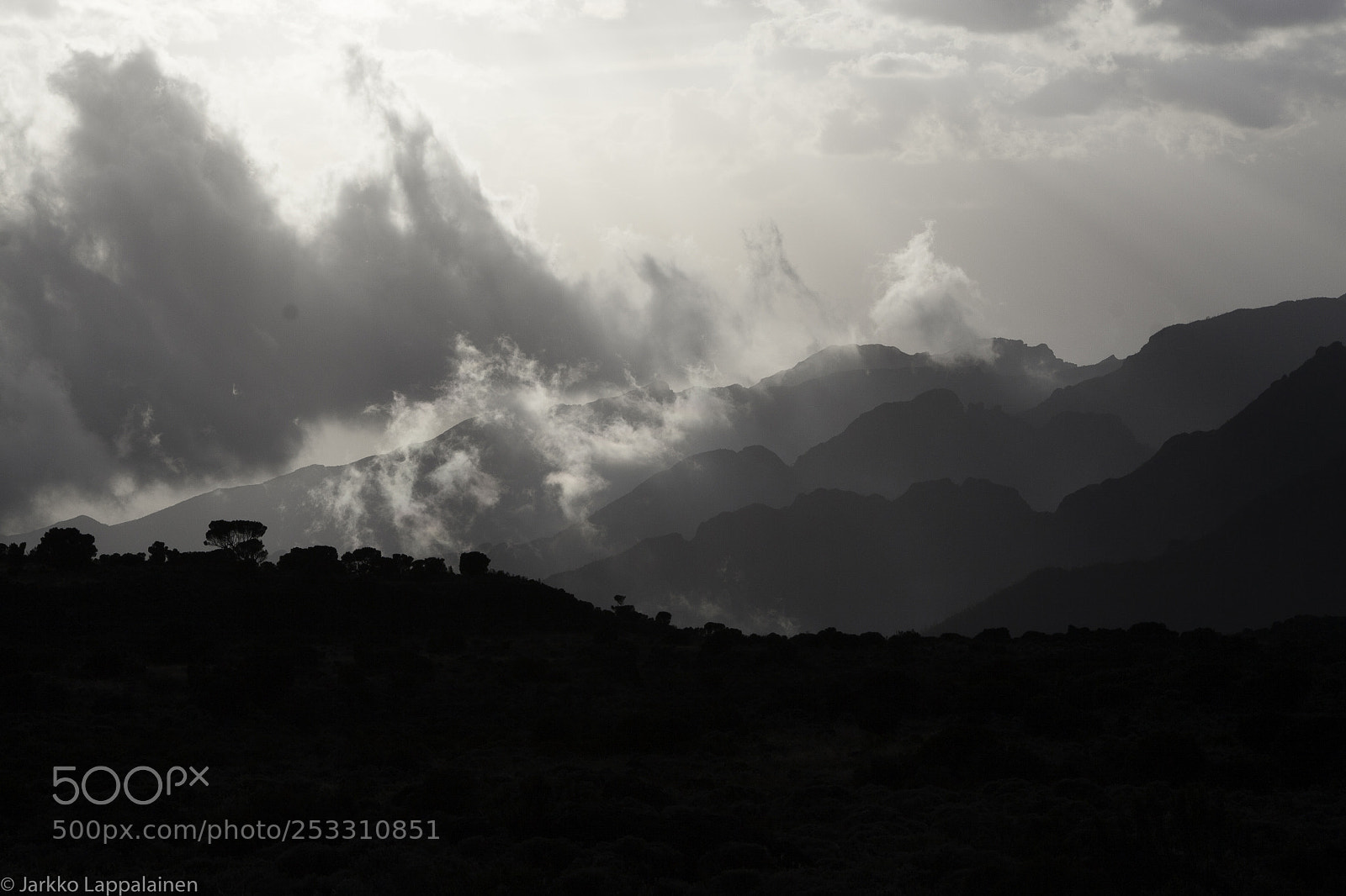Canon EOS 20D sample photo. On a african mountain photography