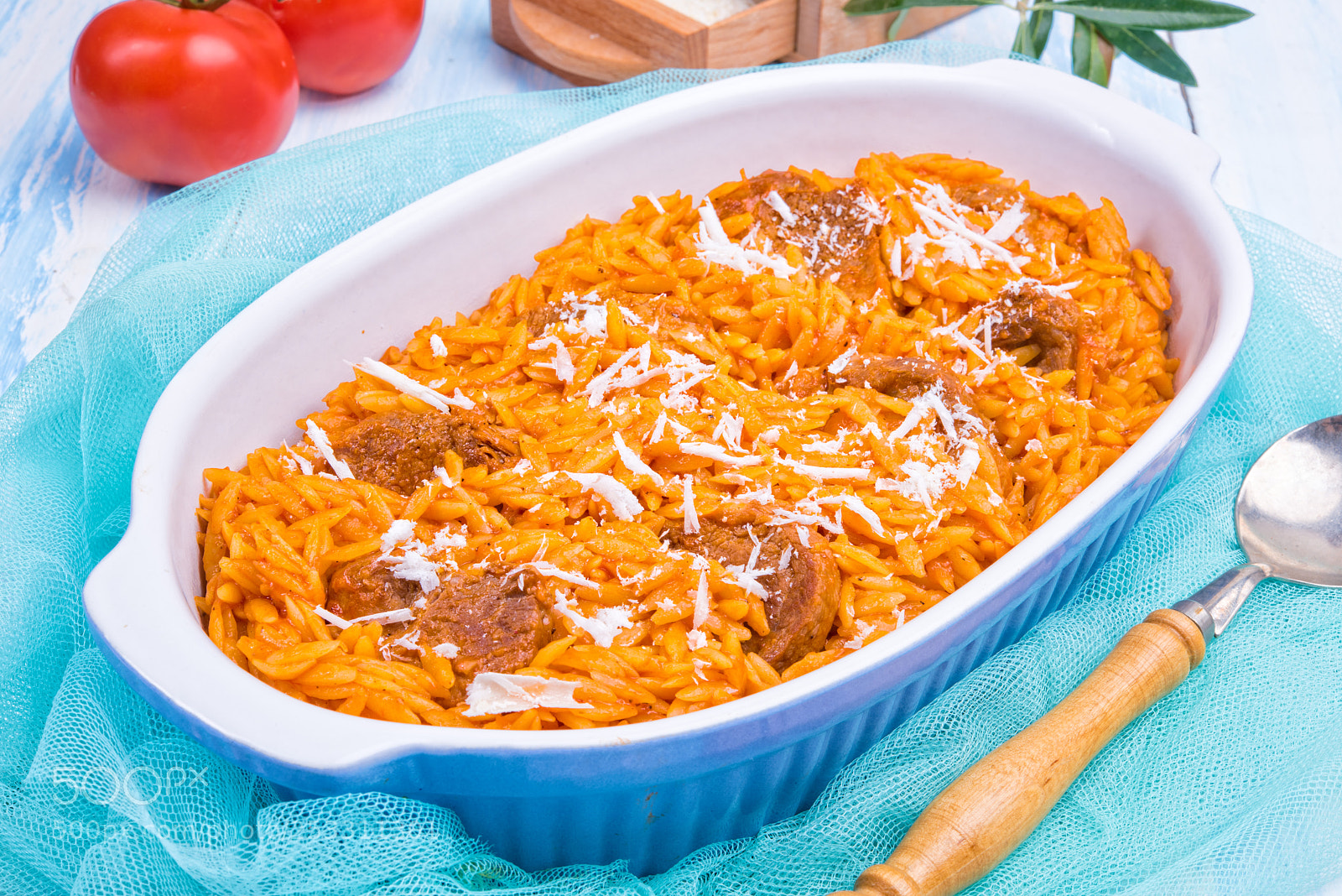Nikon D810 sample photo. Tasty greek kritharaki photography