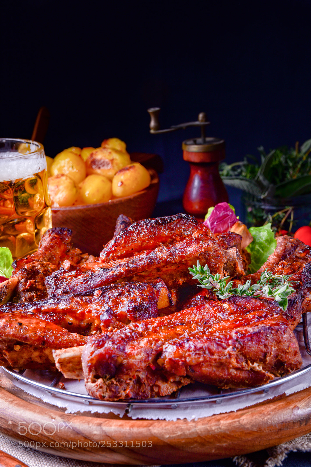 Nikon D810 sample photo. Delightful bbq spareribs from photography