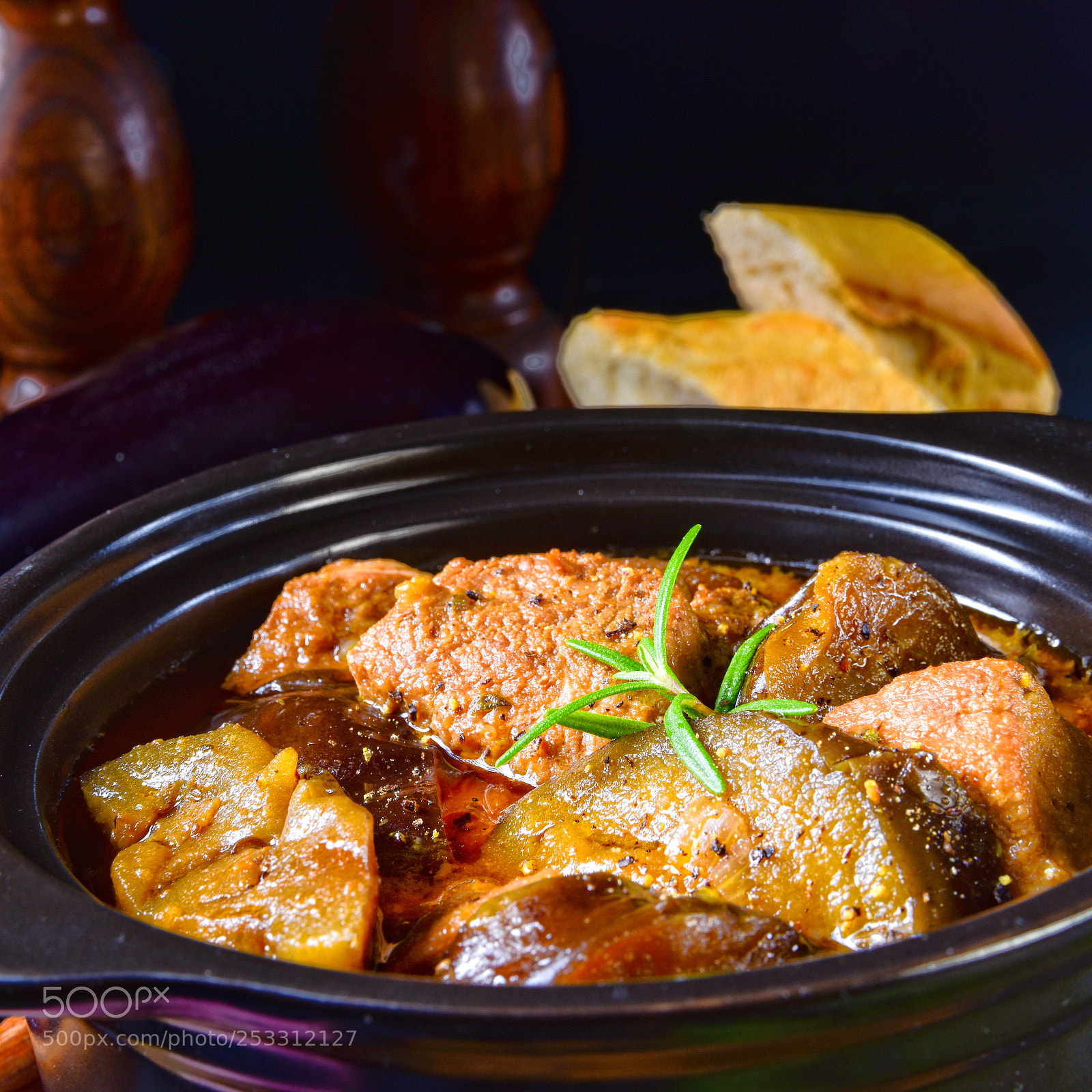 Nikon D810 sample photo. Eggplant casserole - melitzanes photography