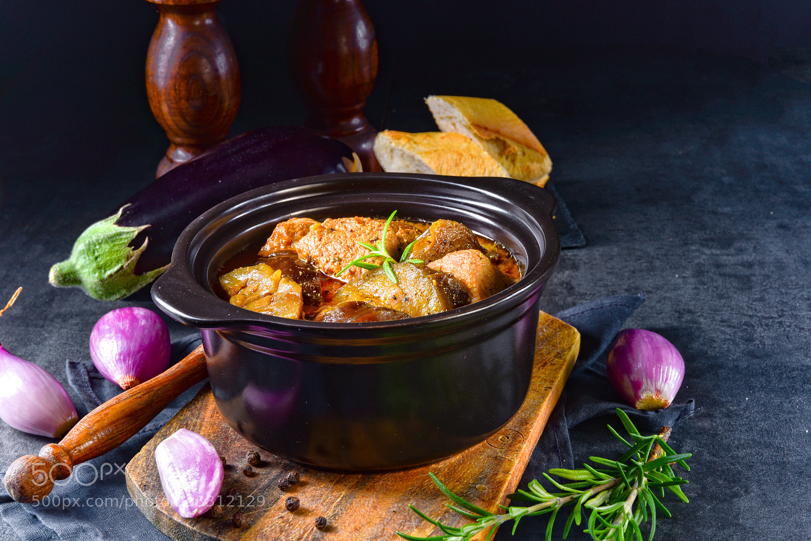 Nikon D810 sample photo. Eggplant casserole - melitzanes photography