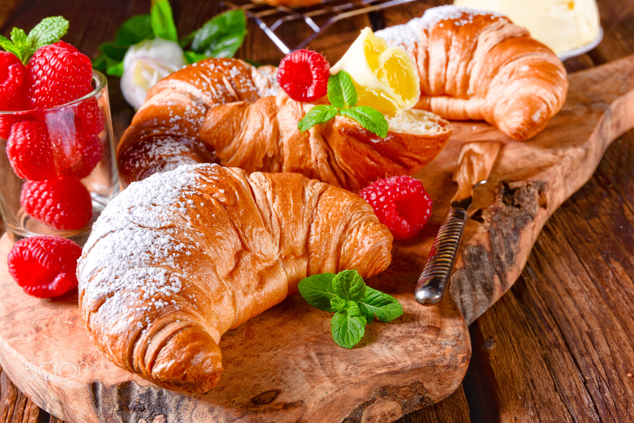 original french buttercroissants