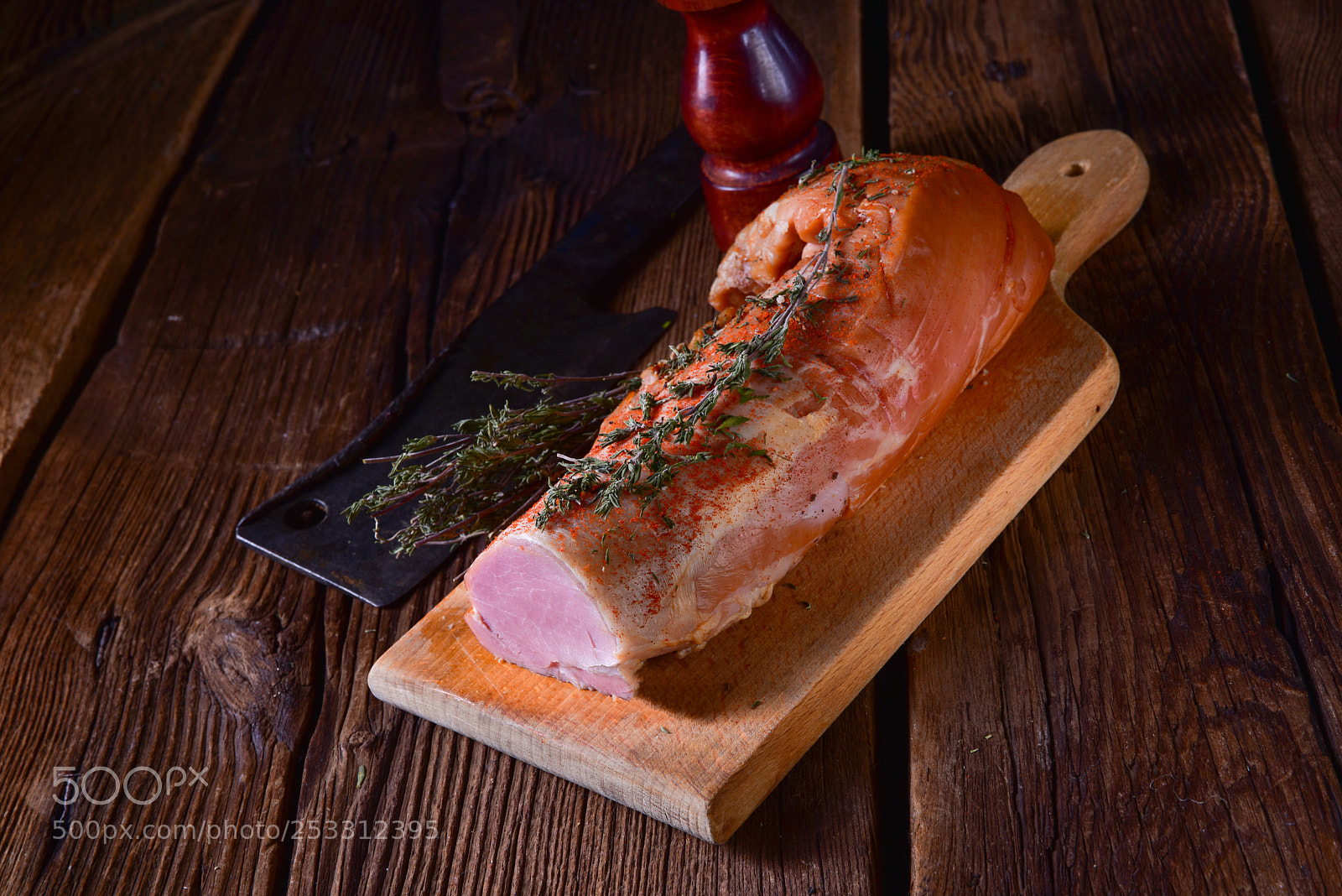 Nikon D810 sample photo. Pork tenderloin smoked with photography