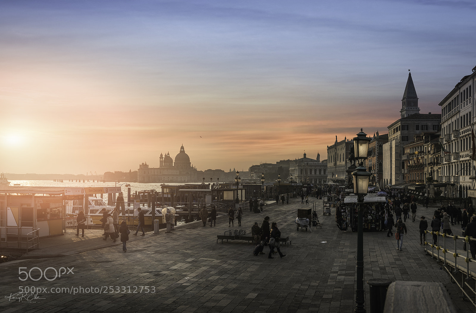 Nikon D810 sample photo. Sunset in venice photography