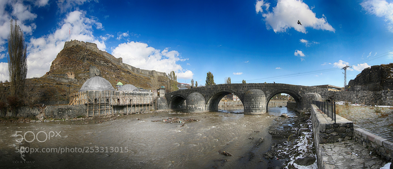 Canon EOS 7D Mark II sample photo. Kars castle- turkey photography