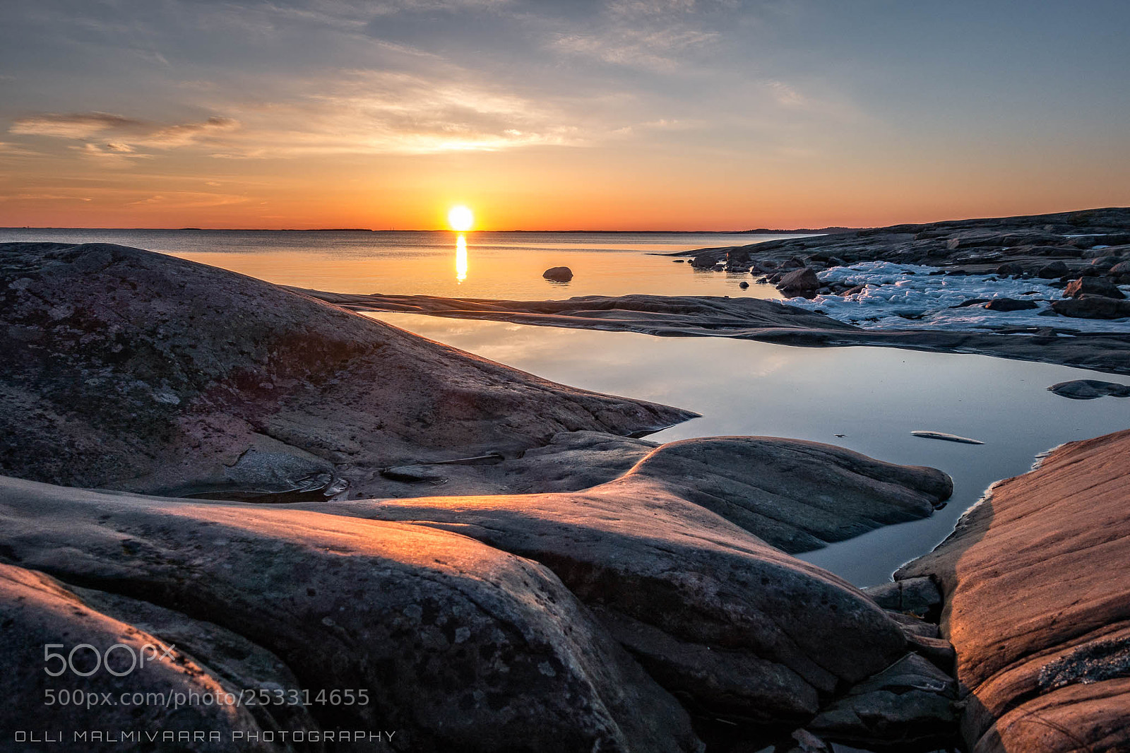 Sony Cyber-shot DSC-RX100 III sample photo. April sunset at porkkala photography