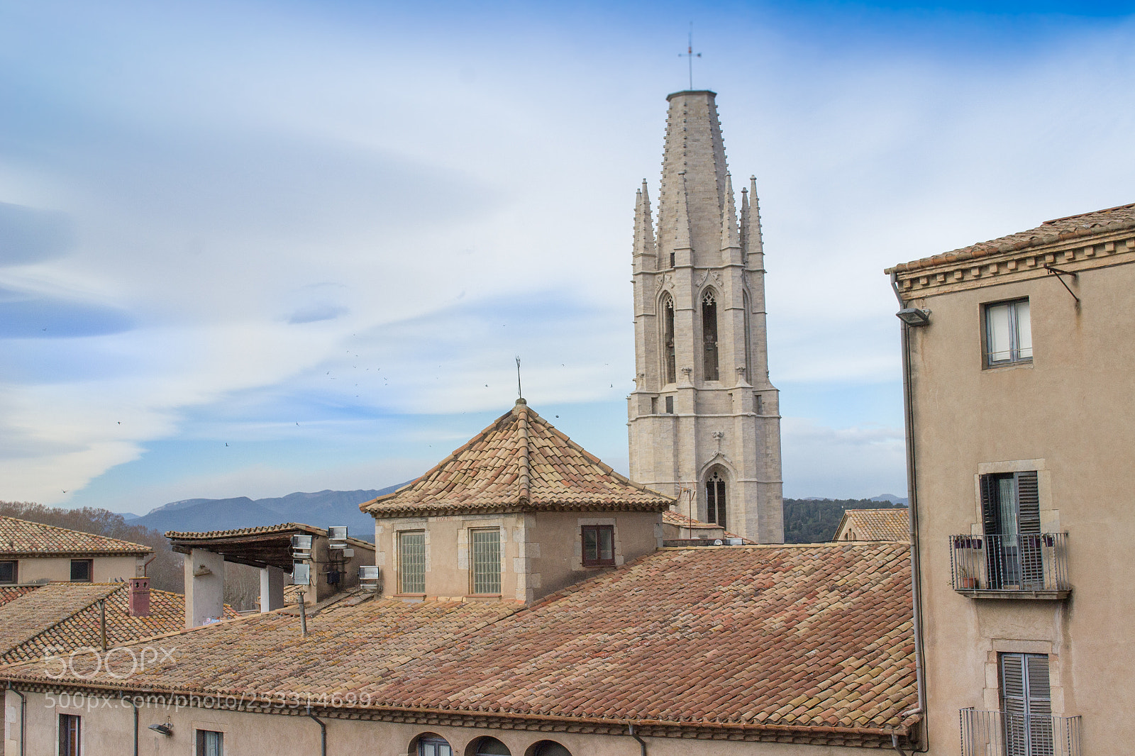 Nikon D3100 sample photo. La catedral de girona photography