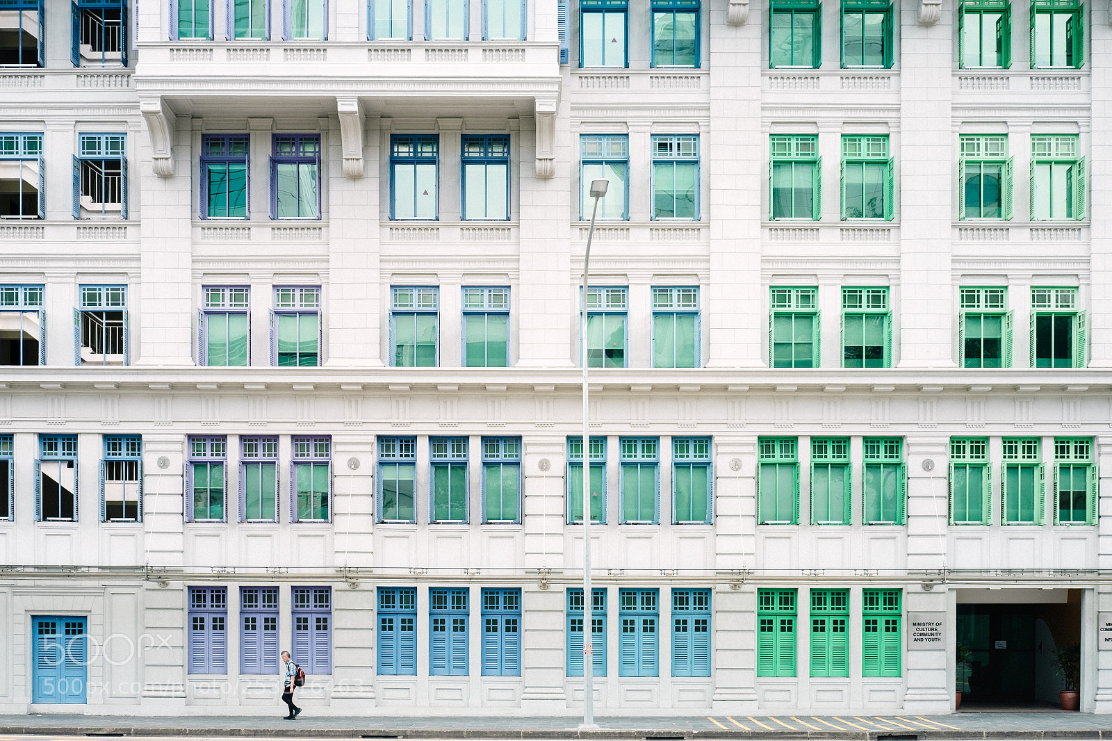 Fujifilm X-T1 sample photo. Former police station in photography