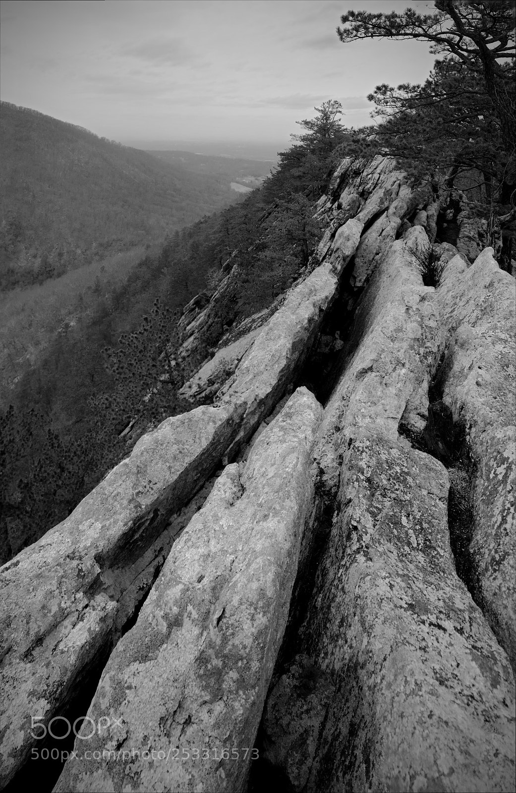 Nikon D5100 sample photo. Cracks in the mountain photography