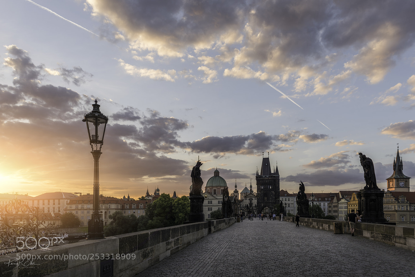 Nikon D810 sample photo. Charles bridge sunrise photography