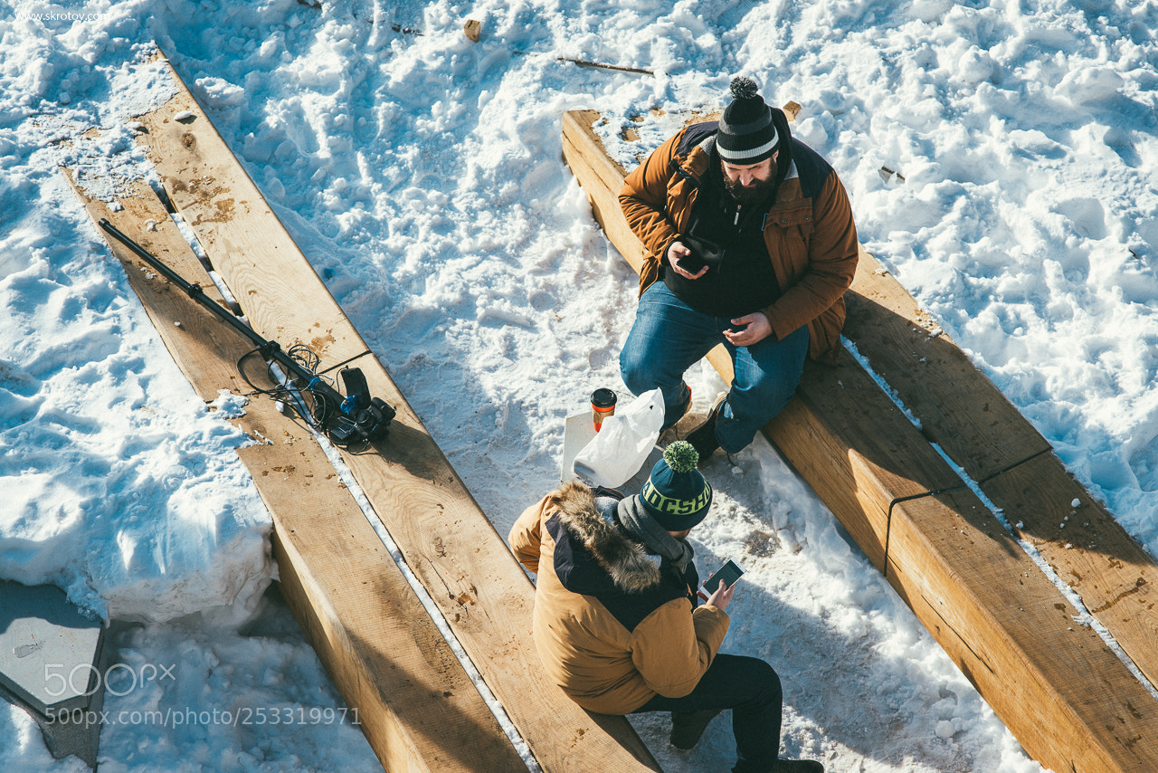 Nikon D800 sample photo. Just winter walk photography