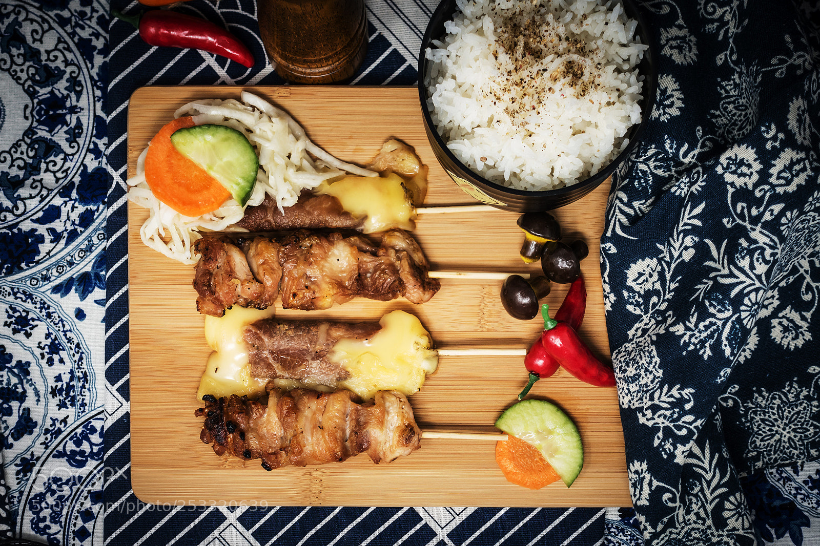 Sony Cyber-shot DSC-RX100 IV sample photo. Traditional japanese skewer yakitori photography