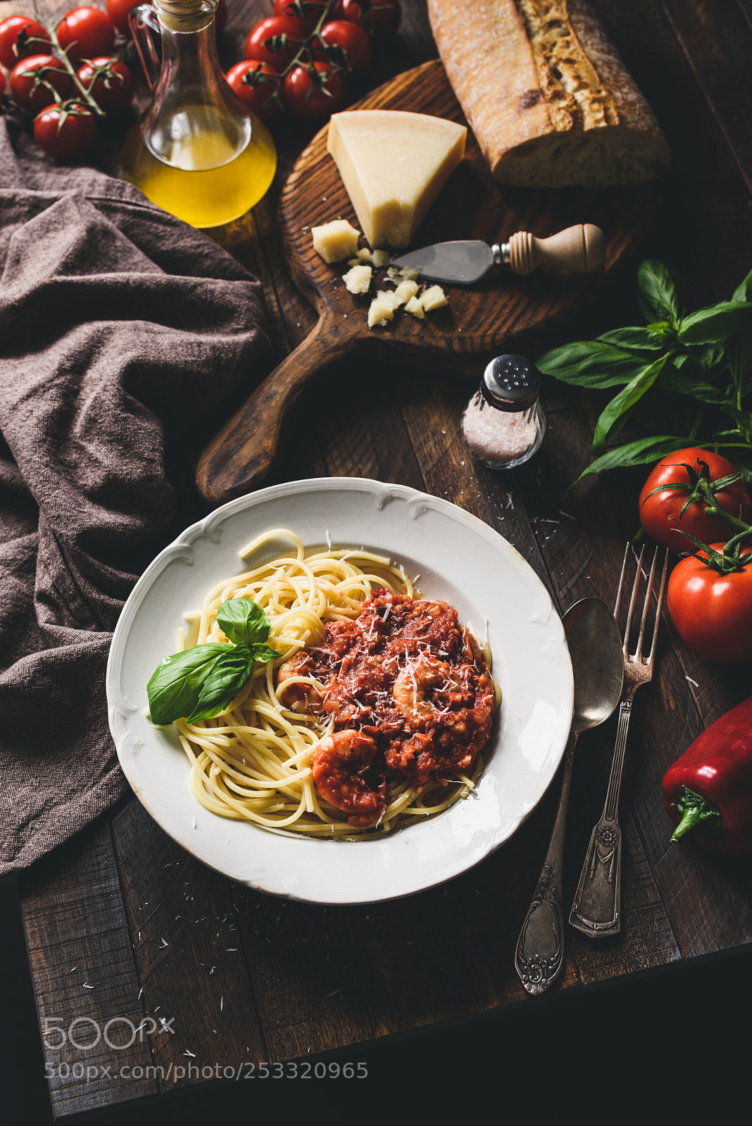 Nikon D810 sample photo. Italian pasta with tomato photography
