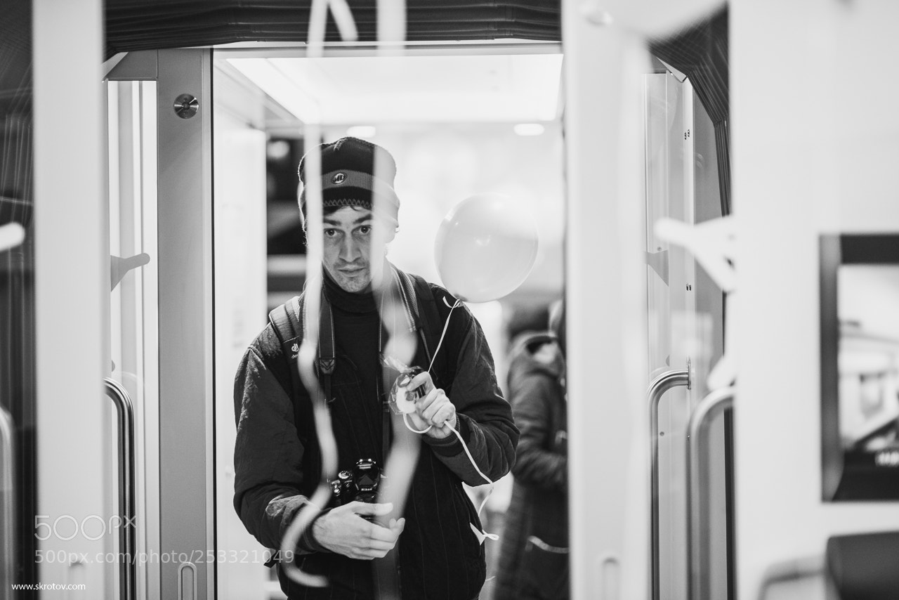 Nikon D800 sample photo. Staddler aeroexpress in moscow photography