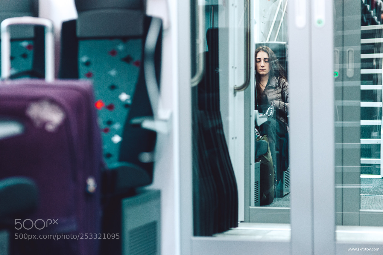 Nikon D800 sample photo. Staddler aeroexpress in moscow photography
