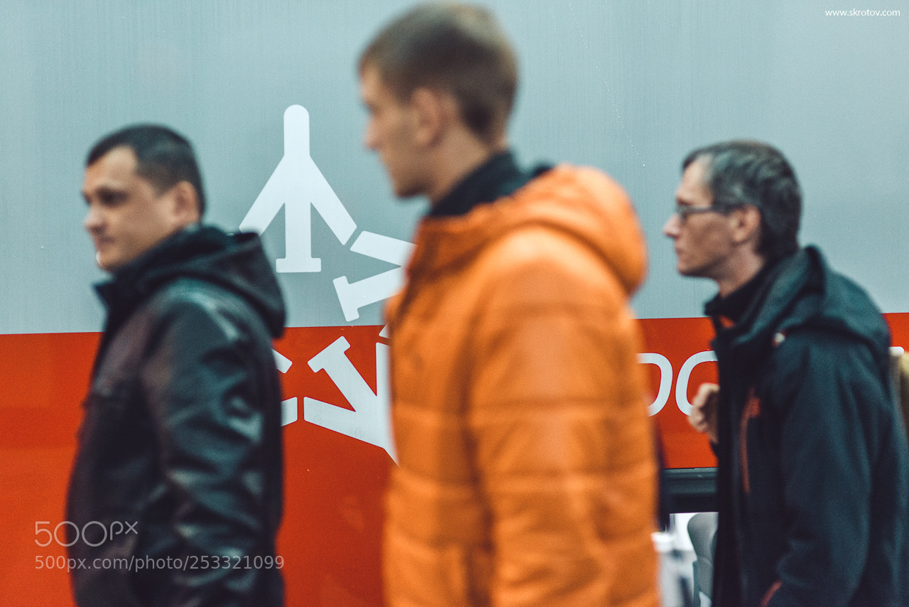 Nikon D800 sample photo. Staddler aeroexpress in moscow photography