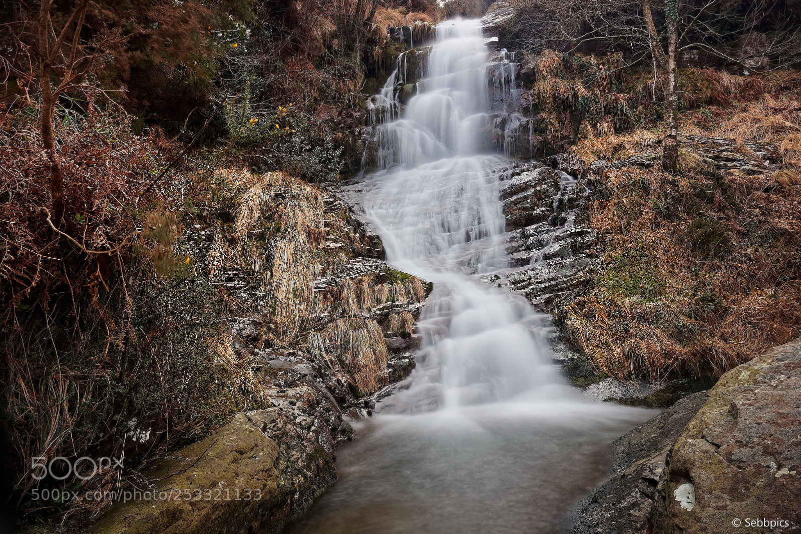 Olympus OM-D E-M5 II sample photo. Hidden waterfall photography