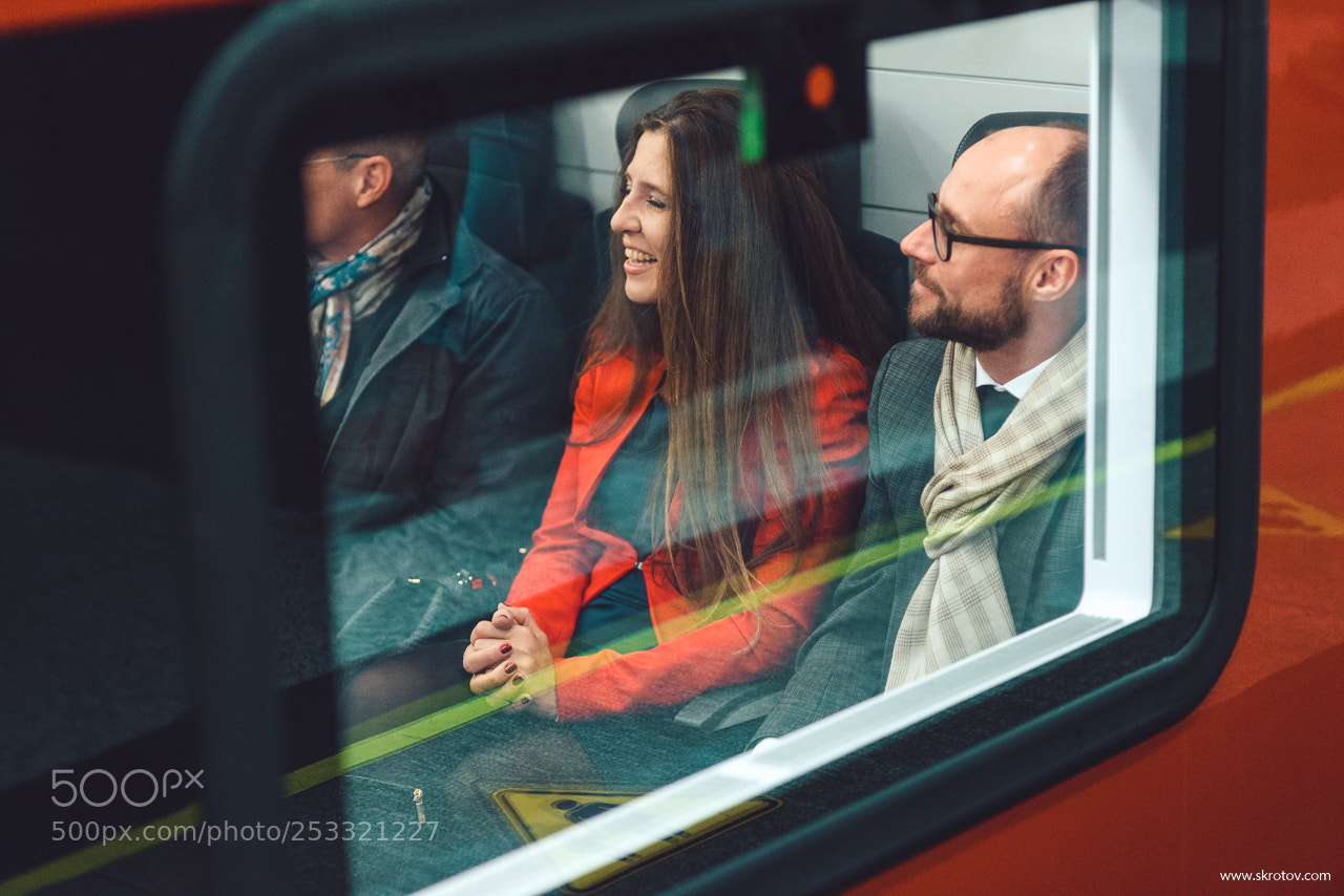 Nikon D800 sample photo. Staddler aeroexpress in moscow photography
