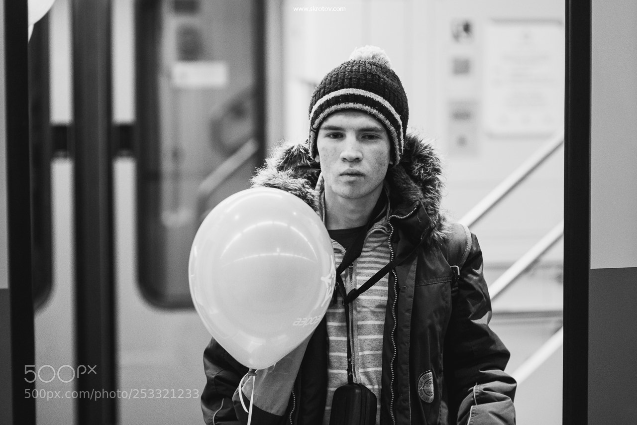 Nikon D800 sample photo. Staddler aeroexpress in moscow photography