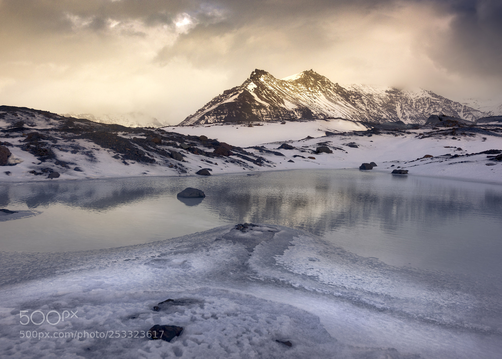Nikon D810 sample photo. Winter in iceland photography