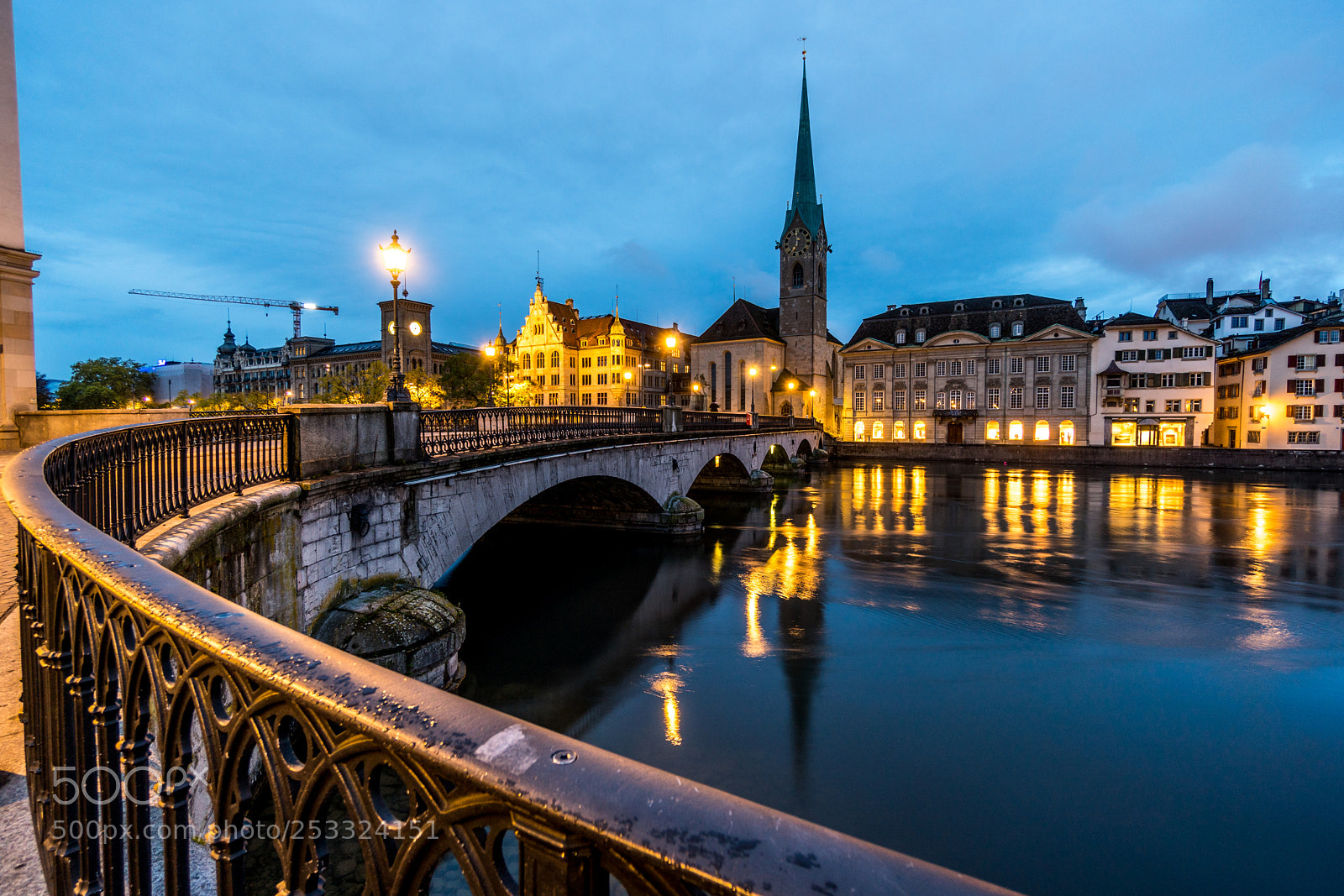 Sony a6500 sample photo. Zurich fraumünster photography