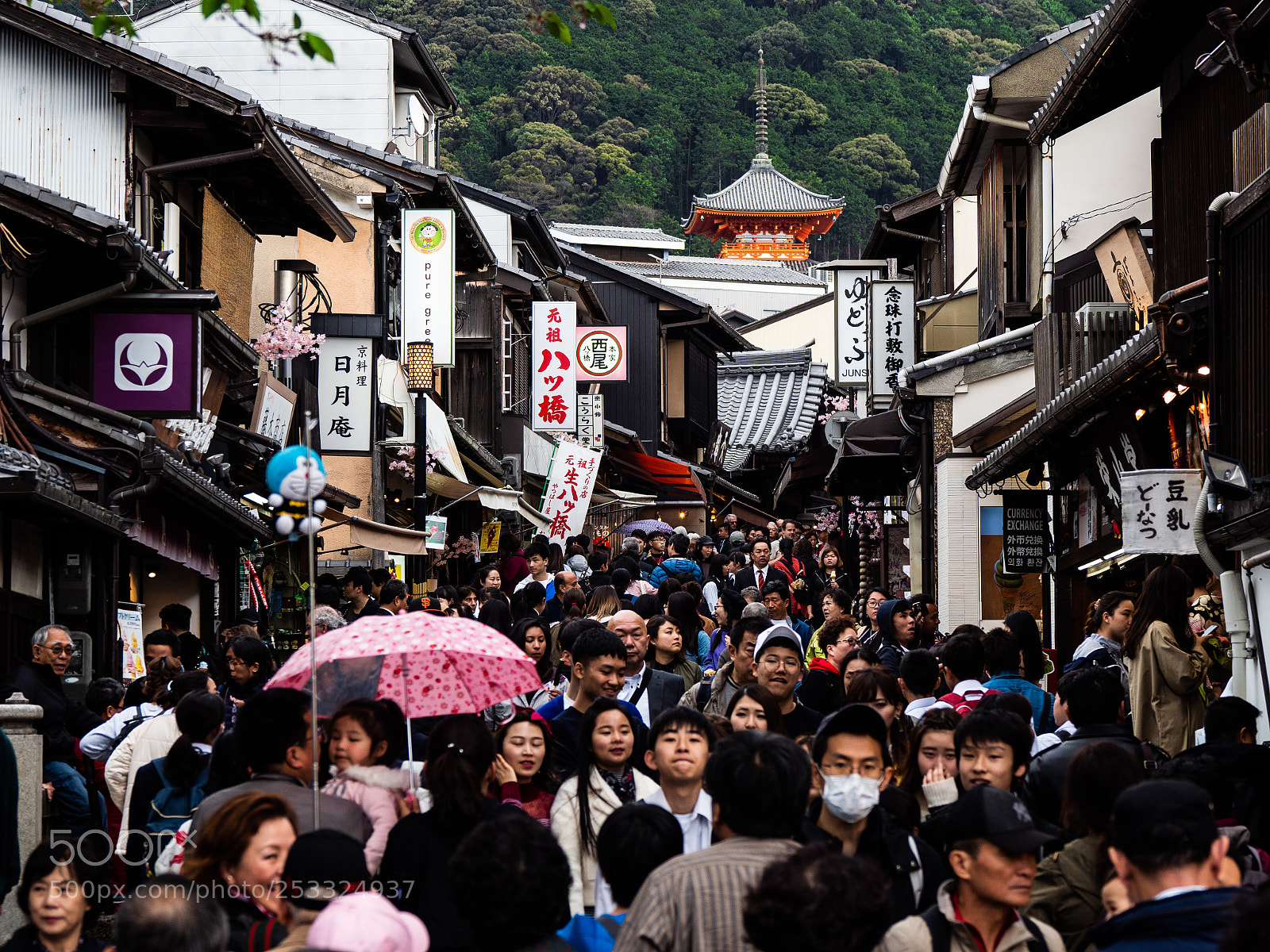 Olympus OM-D E-M1 Mark II sample photo. The street to kiyomizudera photography